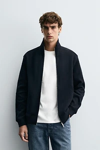 VESTE CÔTELÉE ZIPPÉE