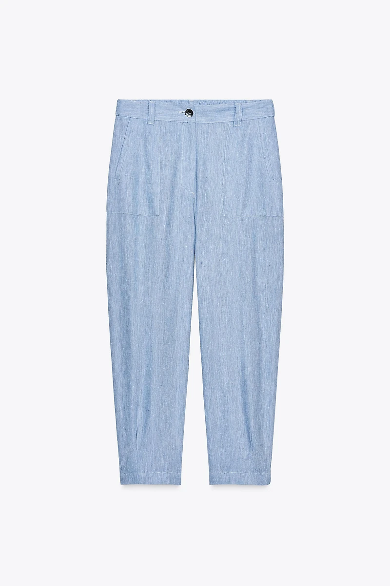 LINEN JOGGER PANTS