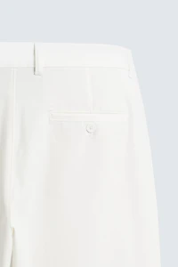 TEXTURED STRETCH PANTS