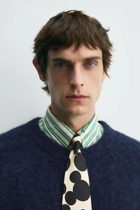 TEXTURED CARDIGAN HARRY LAMBERT FOR ZARA X DISNEY