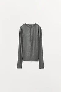 LYOCELL BLEND HENLEY SHIRT