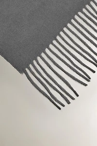 FRINGED SOFT BLANKET