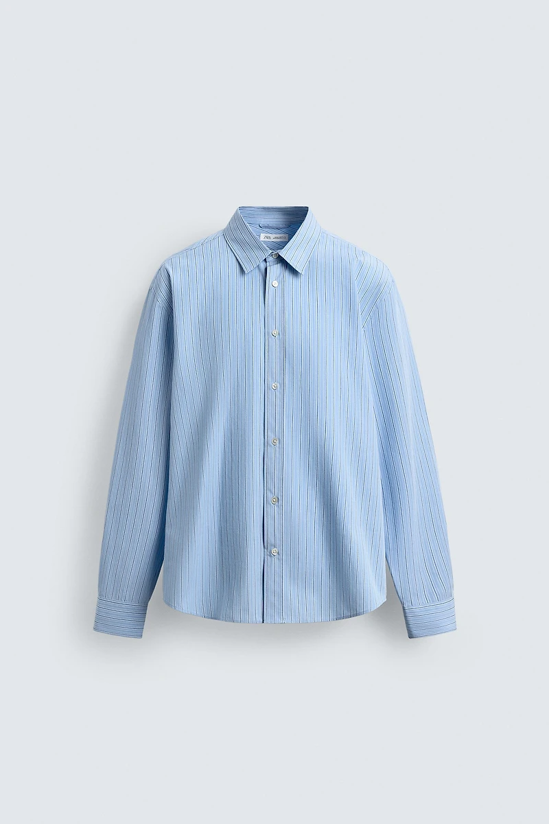 RELAXED FIT STRIPED SHIRT