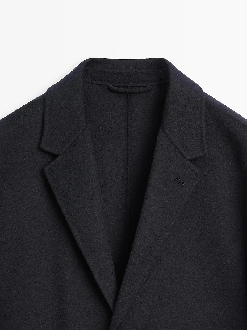 Wool blend blazer