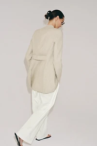 ZW COLLECTION LONG STRIPED BLAZER