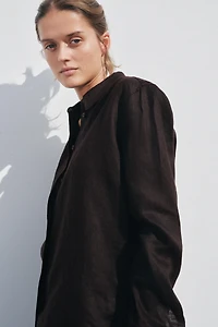 100% LINEN SHIRT ZW COLLECTION