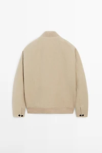 Veste bomber lin