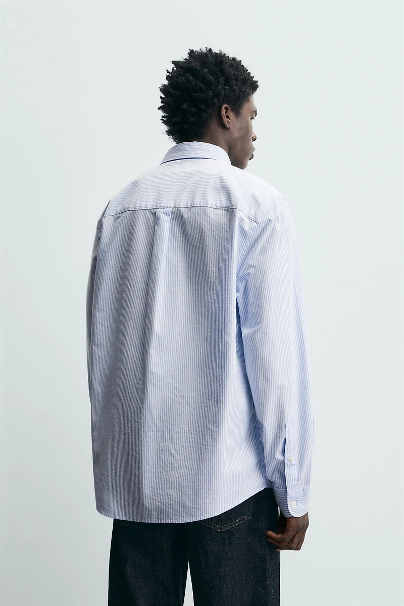 TEXTURED OXFORD SHIRT