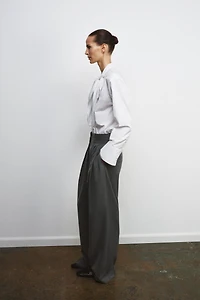 PLEATED PANTS ZW COLLECTION