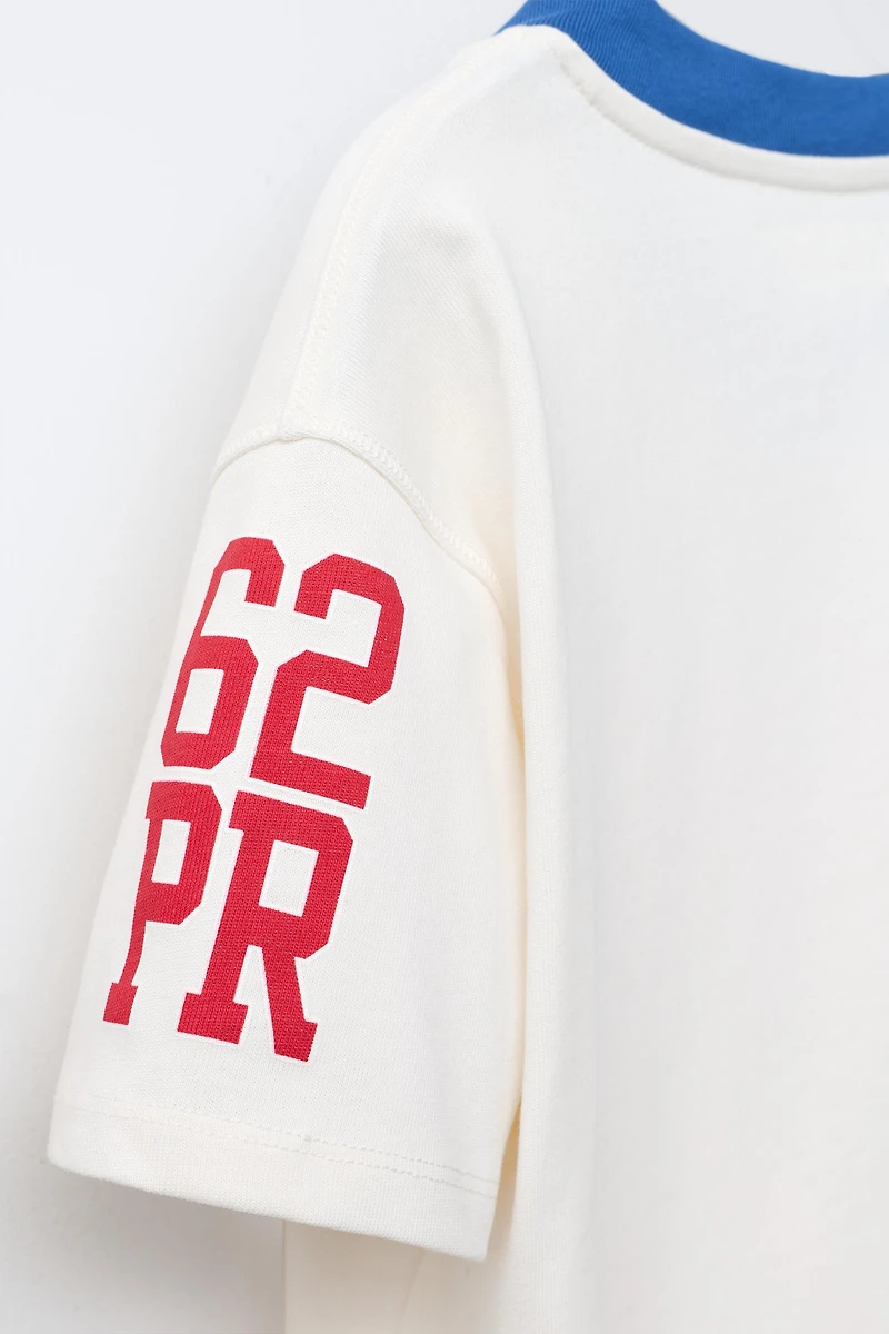 VARSITY TEXT T-SHIRT