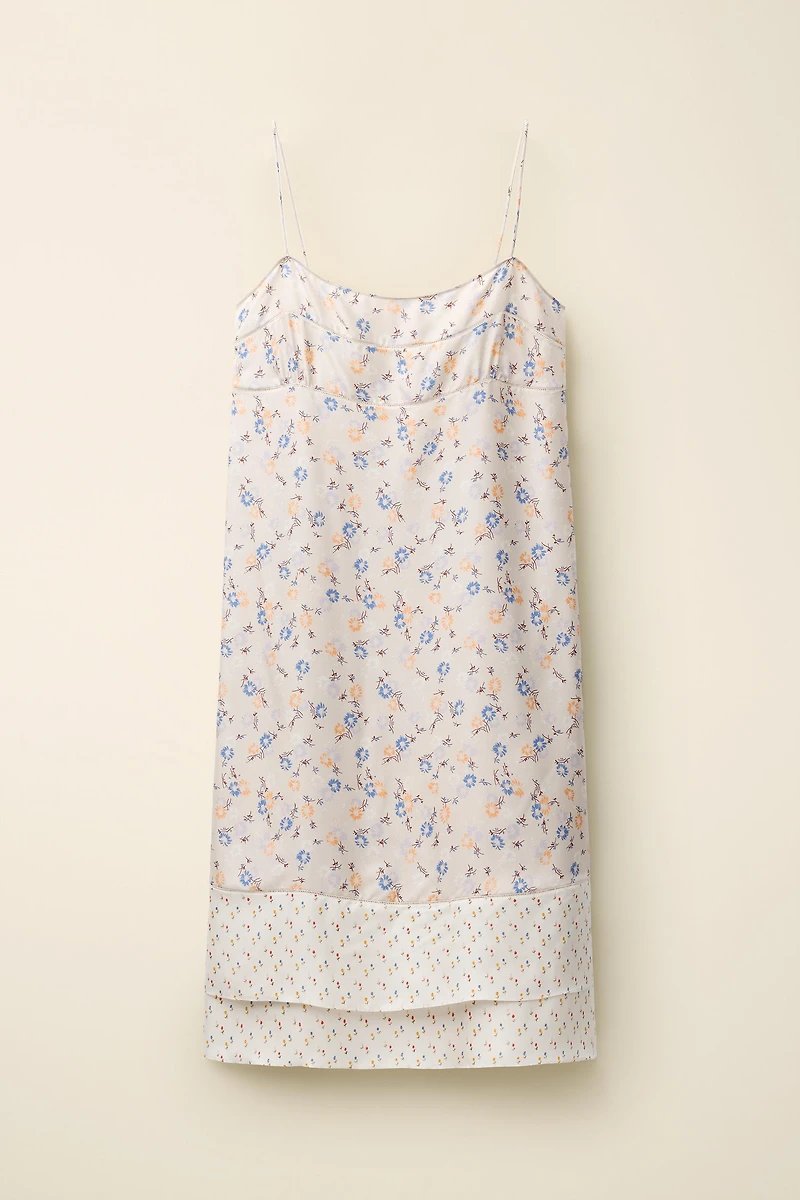 100% SILK DRESS CREATED BY CARAMEL LONDON X ZARA