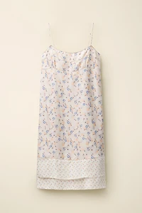 100% SILK DRESS CREATED BY CARAMEL LONDON X ZARA