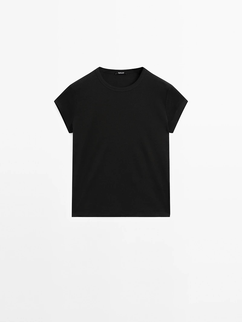 100% mercerised cotton short sleeve T-shirt