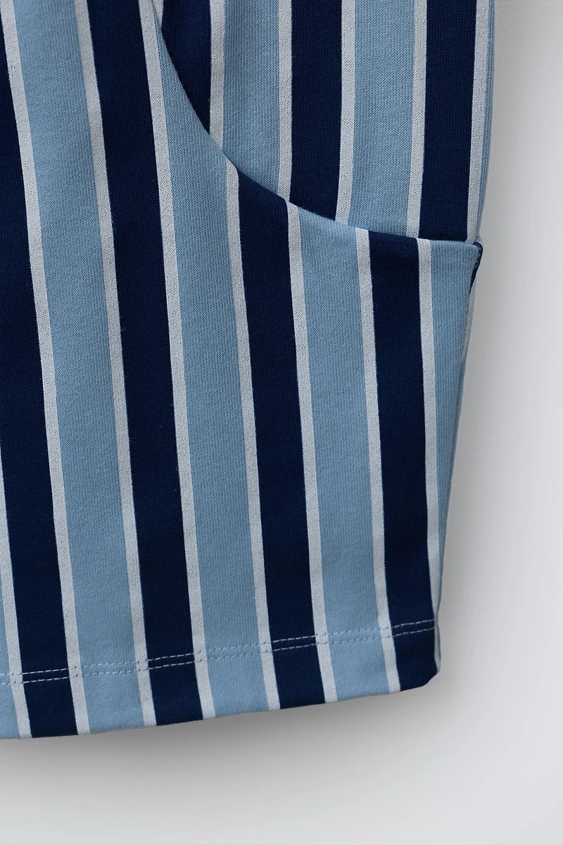 STRIPED RELAXED PANTS