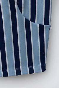 STRIPED RELAXED PANTS