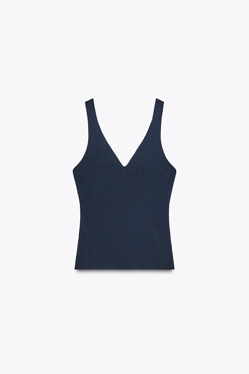 RIB KNIT TOP