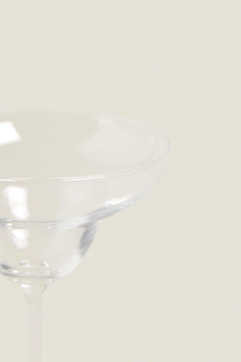 CRYSTALLINE COCKTAIL GLASS