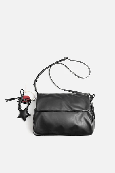 KEYCHAIN FLAP CROSSBODY BAG