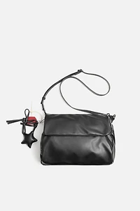 KEYCHAIN FLAP CROSSBODY BAG