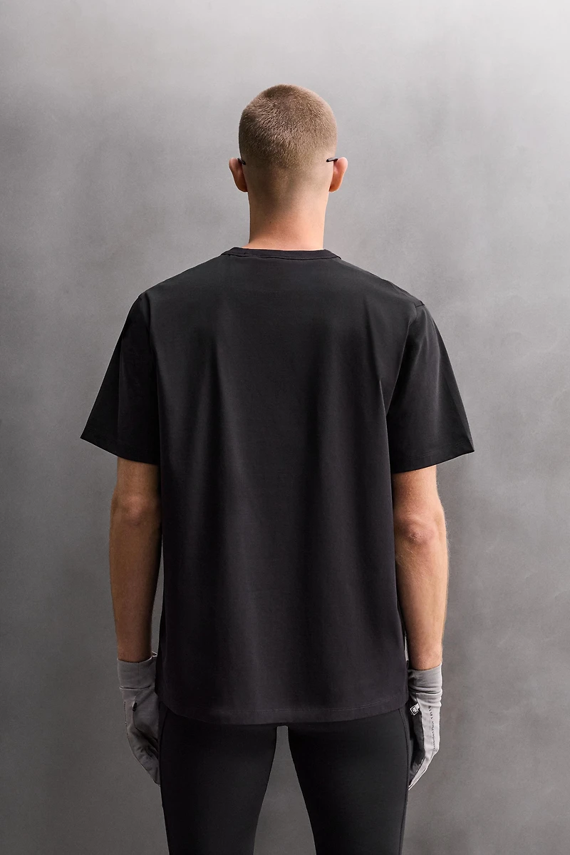 COTTON BLEND TECHNICAL T-SHIRT
