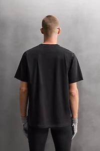 COTTON BLEND TECHNICAL T-SHIRT