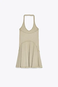SHORT GODET DRESS