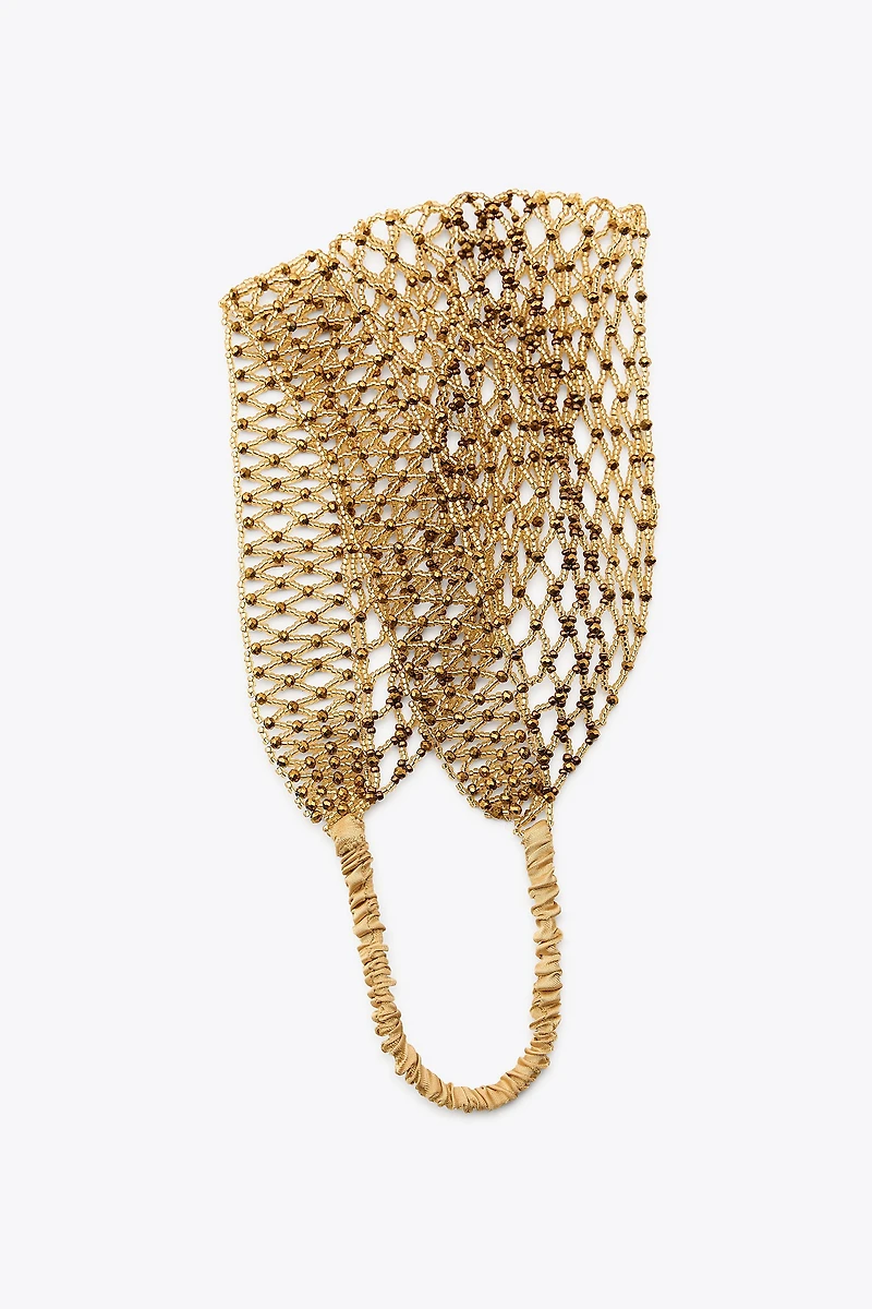 BEADED GLITTER HEADBAND LIMITED EDITION