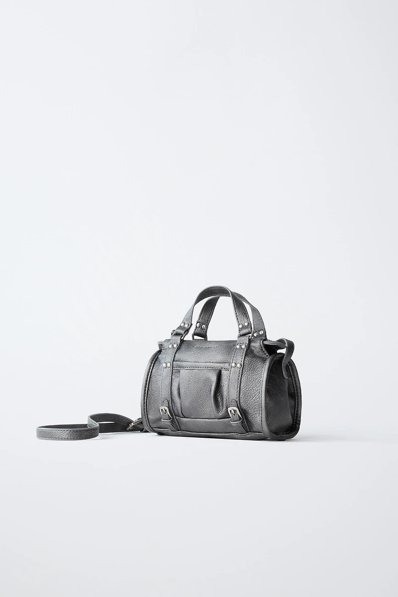 METALLIC CROSSBODY BAG