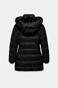 WATER REPELLENT WINDPROOF DOWN JACKET WITH HOODIE