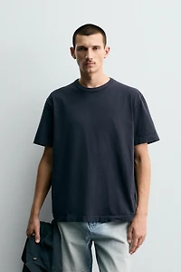 RELAXED FIT BINDING T-SHIRT