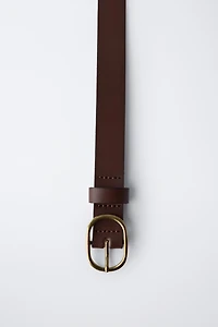 CEINTURE BOUCLE CUIR