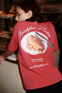 T-SHIRT EFFET DÉLAVÉ IMPRIMÉ CORTADO