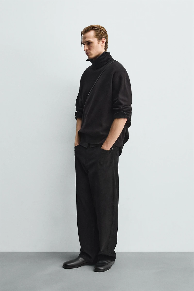 BALLOON FIT CORDUROY PANTS
