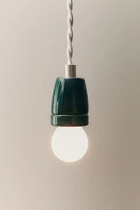 CERAMIC CEILING LAMP CORD