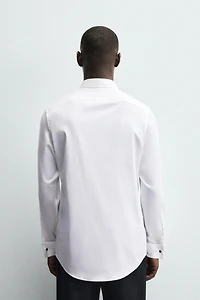 SLIM FIT FRENCH CUFF SHIRT