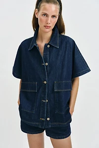 Z1975 OVERSIZED DENIM OVERSHIRT