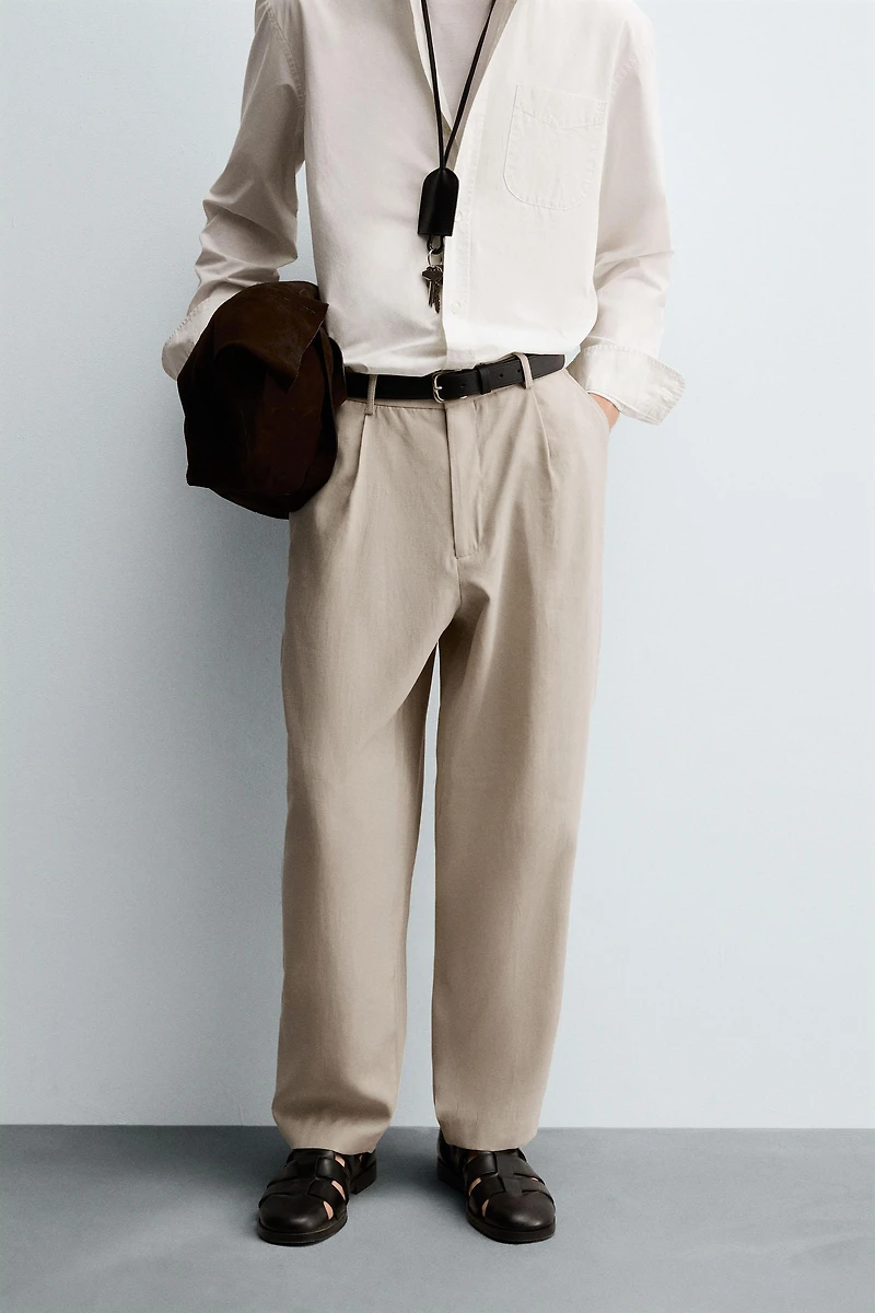 PANTALON FLUIDE PLIS
