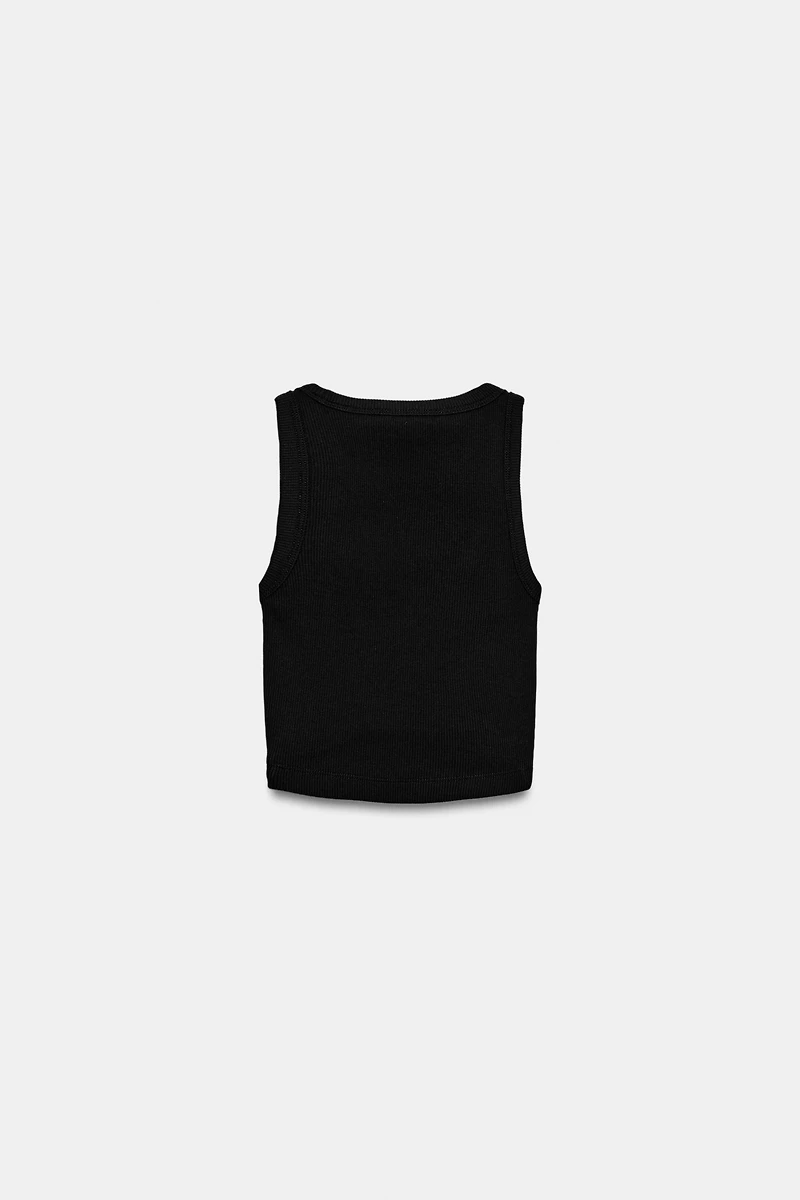 RIB CROP TOP