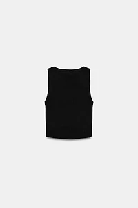 RIB CROP TOP