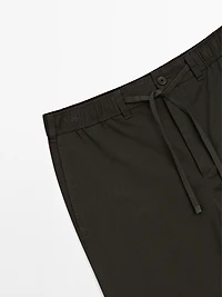 Pantalon de jogging en coton mélang