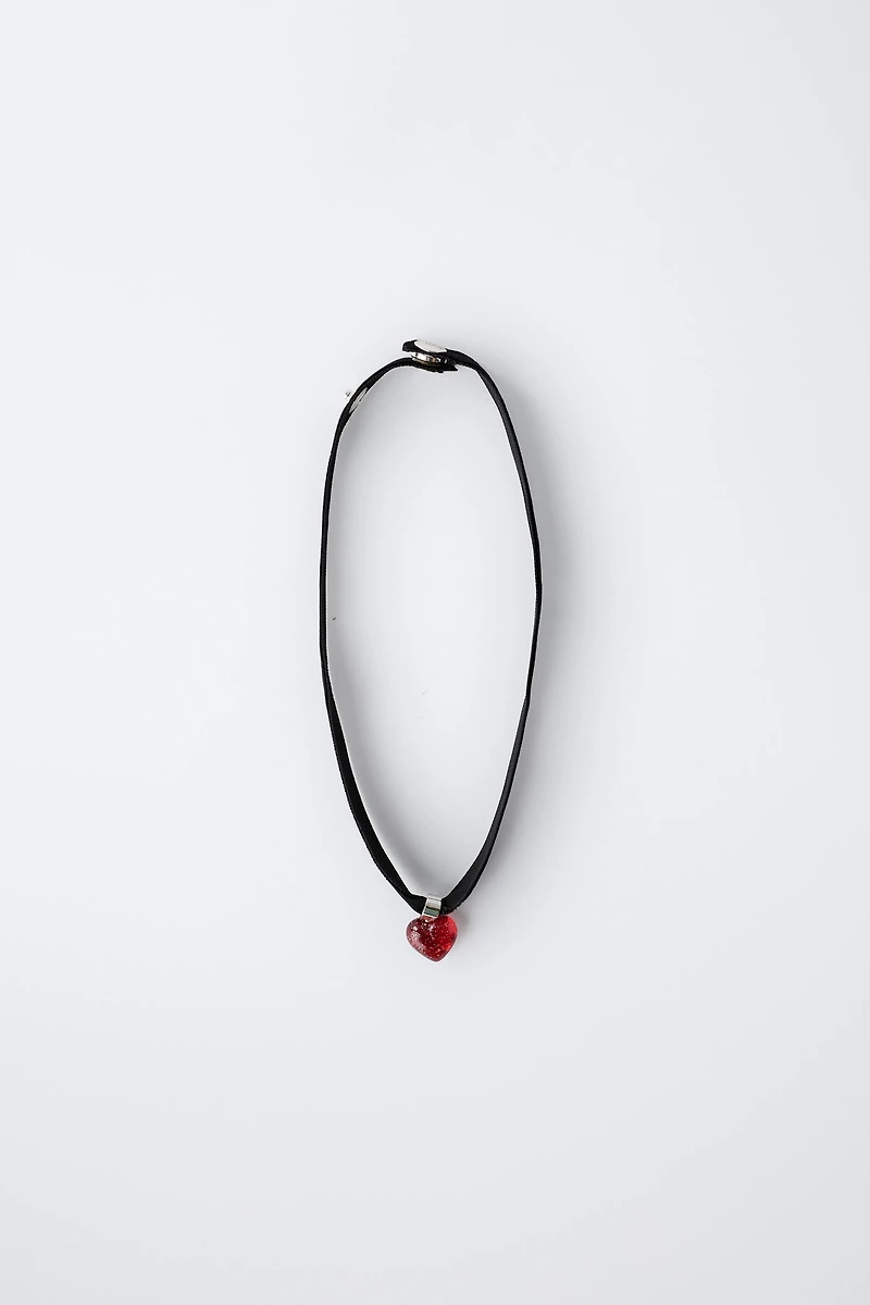 FLOCK HEART CHOKER