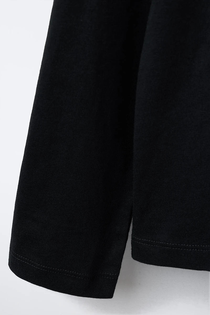 PLAIN LONG SLEEVE T-SHIRT