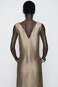 Wide strap midi dress - STUDIO