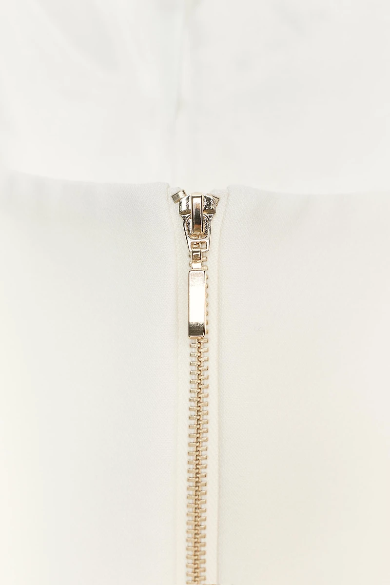 ZIP-UP BUSTIER VEST