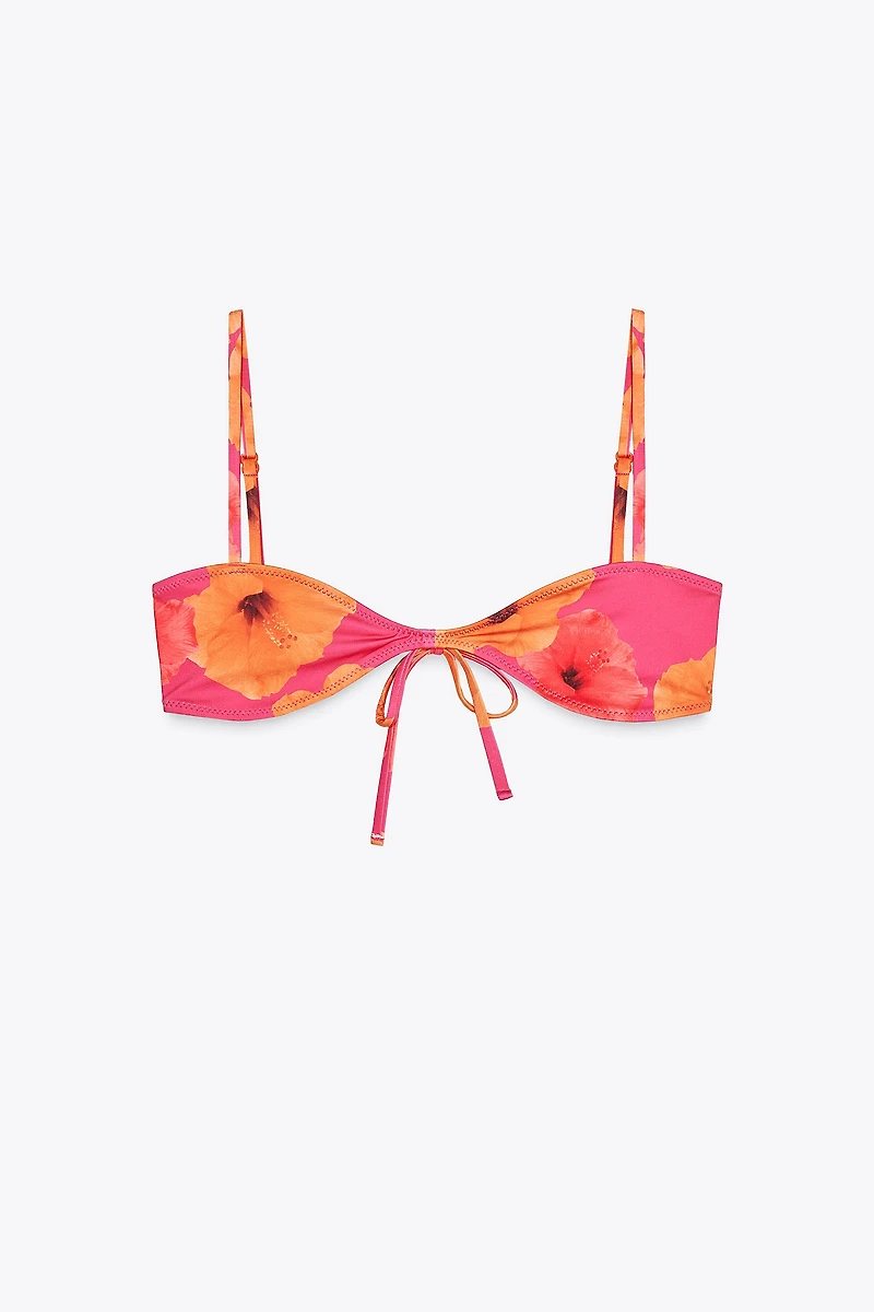HAUT DE BIKINI IMPRIMÉ