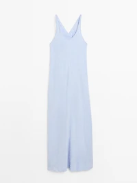 Long flowing dress with back detail