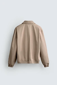 REGULAR FIT COTTON JACKET