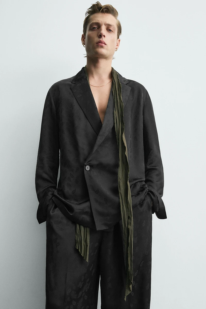 BLAZER FLUIDE COSTUME JACQUARD PAISLEY LIMITED EDITION