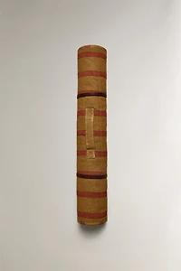 ROLL-UP STRIPED PET FLOOR BLANKET