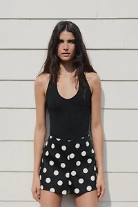 HIGH-WAISTED SHORTS